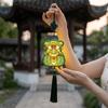 Lightweight DIY Craft Material Kit Wooden Hanging Lantern Portable Handheld Lantern  Gift