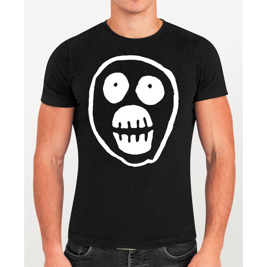 Das Mighty Boosh T-Shirt Lustige Totenkopf Serie Geschenke Totenköpfe T-Shirt Unisex Tee Top