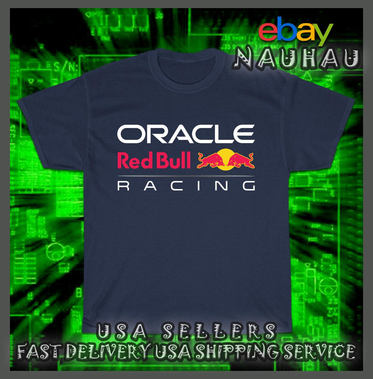 Oracle Racing Logo Men T-shirt American T-shirt S