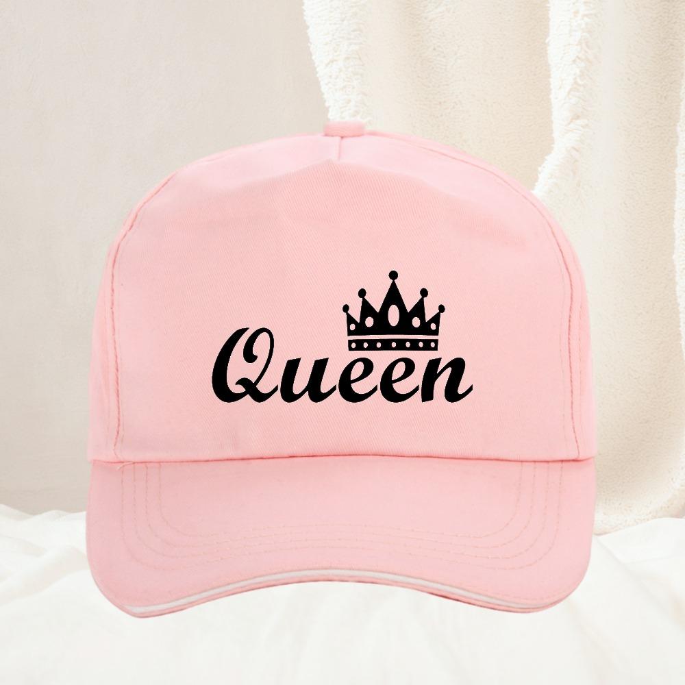 High Quality Queen Baseball Cap Embroidery Letter Snapback Caps Couple Lover Hip Hop Gorras Casual Unisex Women Casquette Hats