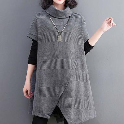 Sweater for Women Autumn Winter Thickened Warm Knitted Stretchy Long Sleeve Oversize Knitted Sweater Dress Top