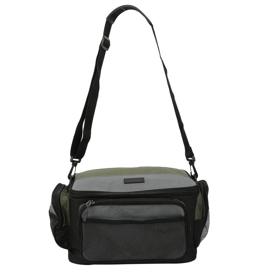 Fishing Lure Bag Tackle Reel Carrier Box SingleShoulder Storage Square Pocket Outdoor Accessory