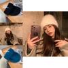 Warm Acrylic Knit Hat For Women In Chic Winter Fashion Versatile Design