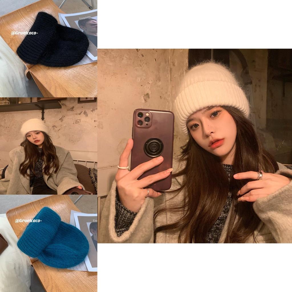 Warm Acrylic Knit Hat For Women In Chic Winter Fashion Versatile Design