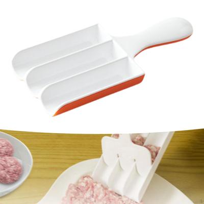 Meatball Maker Machine Cooking Tool Comfortable Grip Sliding Meat Baller for Restaurants