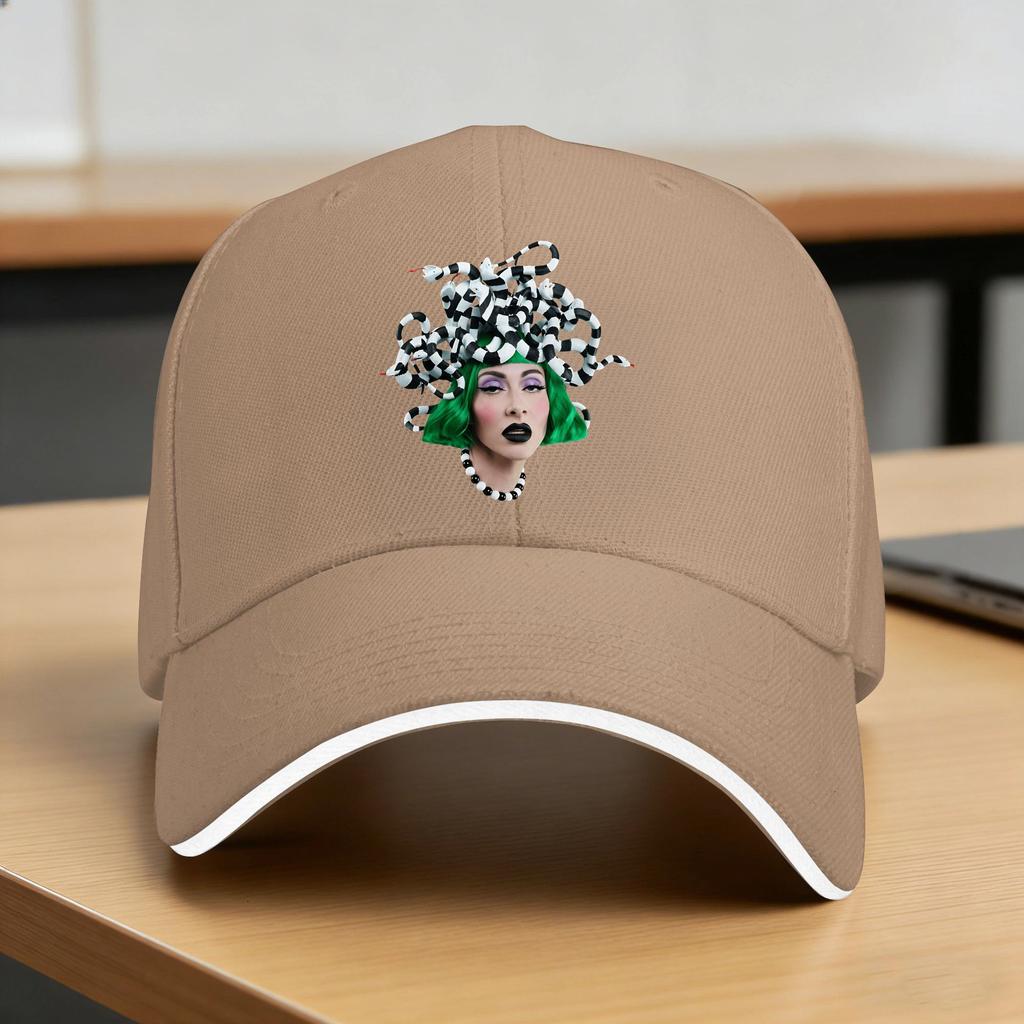 Qveen Herby Baseball Cap Kpop Rock Sunscreen Trucker Hat Unisex Adult Classic Custom Logo Snapback Cap