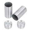 2pcs Spice Jar Stainless Steel Seasoning Bottle Salt and Pepper Shaker Kitchen Tool