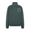 Jack Wills Mens Quarter Zip Long-Sleeved Athletic Sweatshirt