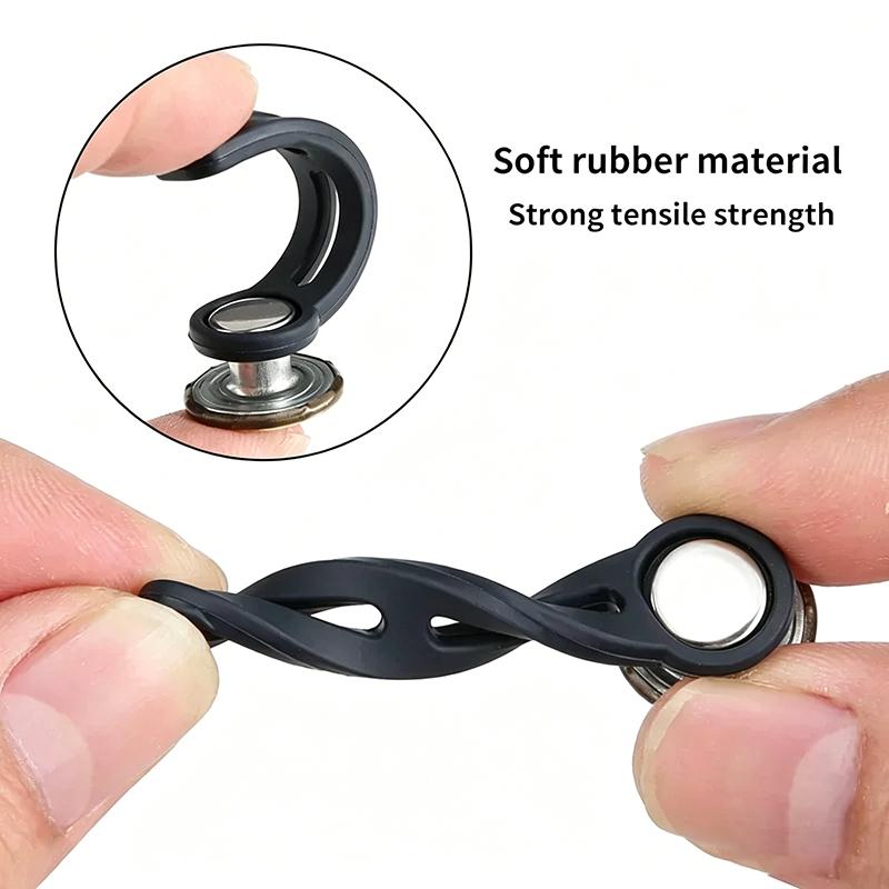 6PCS Jeans and Pants Button Waist Adjustment for DIY Pants Jeans Free Sewing Waist Extenders Buttons for Women and Men NK004