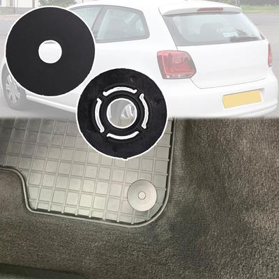 Für VW Polo Mk5 6C/61 2010 2011 2012 2013 2014 - 2017 Bodenmatten-Clips, Teppichhalter, Griffhalter, Befestigung, Klemmhaken, Verschluss
