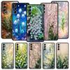 Lily Of The Valley Clear Floral Phone Case for Samsung Galaxy S26 S25 S24 S23 S22 S20 S21 FE Ultra S25 Edge Plus Soft TPU Shell