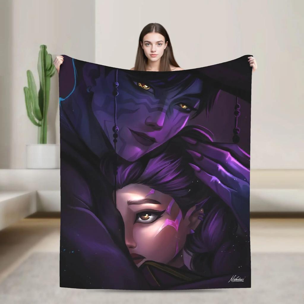 Saja Boys Jinu Kpop Demon Hunters Blanket Quality Soft  Throw Blanket Winter Picnic Couch Chair Street Trend Bedspread