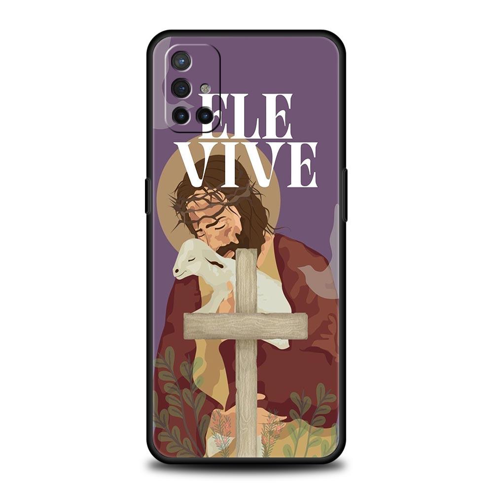 Verse of The Christian Bible Jesus Case For OnePlus 13 12 11 10 9 8 7T Pro 13R 12R 10R 9RT 8T Nord N200 N30 2T CE 2 3 5G Cover