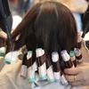20Pcs Hair Perm Rods Set 5 Sizes Hair Rollers Plastic Cold Wave Rods Perming Rods Curlers