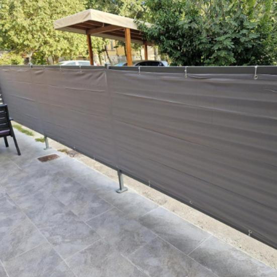 Sunshade Tarp Waterproof Awning with Eyelets Sun Protection Tear-Resistant Sun Shade Canopy for Garden Balcony Patio