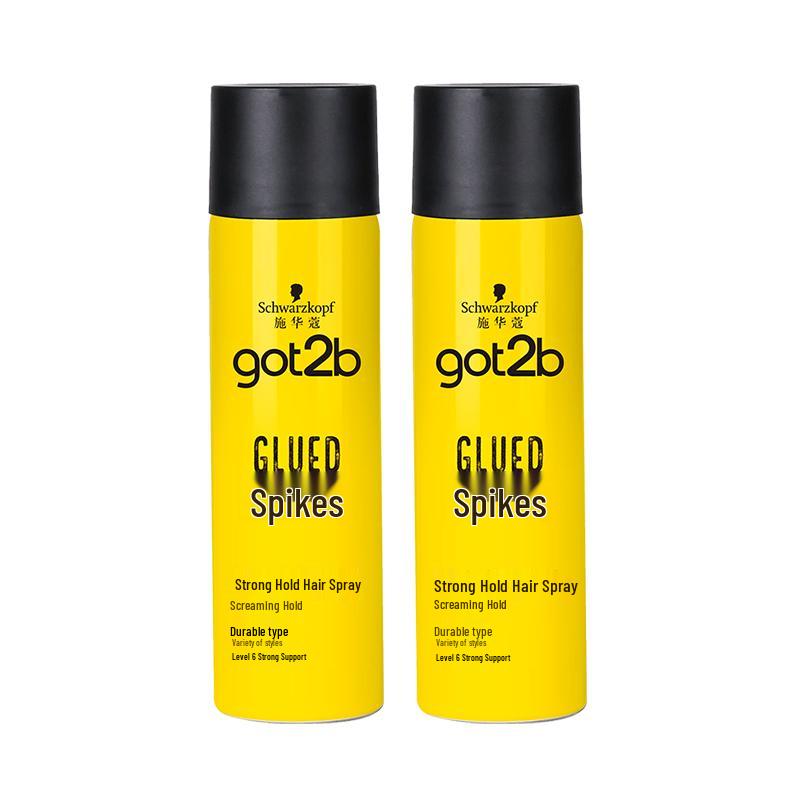 Schwarzkopf got2b Spiking Strong Hold Hair Spray 2-Pack