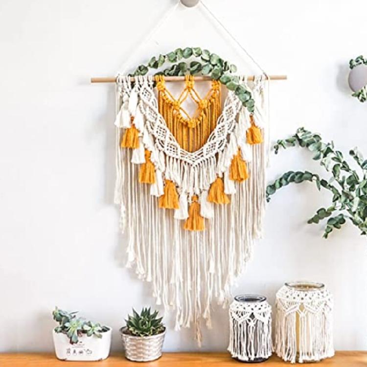 Macrame Cord Gift Wrapping Decorative Projects Handmade Macrame Rope(3mm×100m)