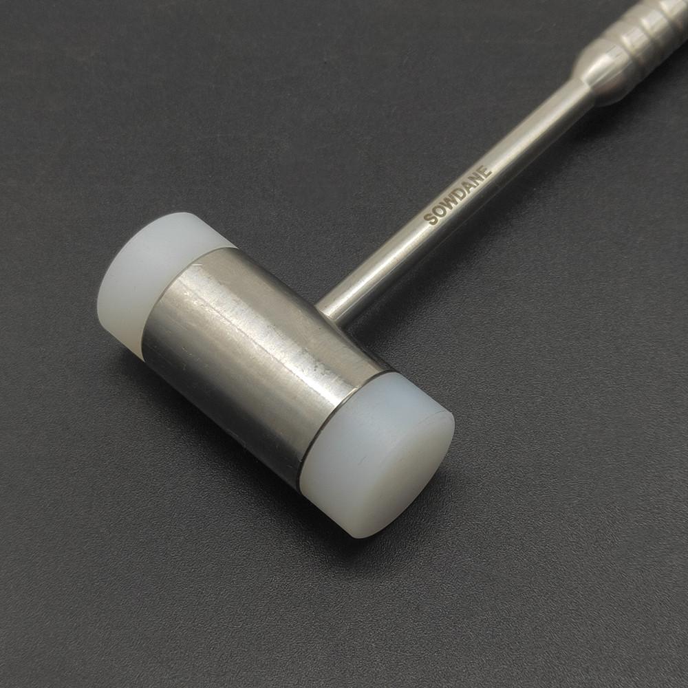 Marteau de maillet d'os d'implant dentaire avec le tampon remplaçable outil d'extraction chirurgical dentaire polyvalent outils de dentiste
