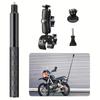 For Insta360 X2 X3 X4 X5 Motorcycle Bike Mount Selfie Stick for Insta 360 X2 X3 X4 X5 Moto Monopod Handlebar Accessories Kit
