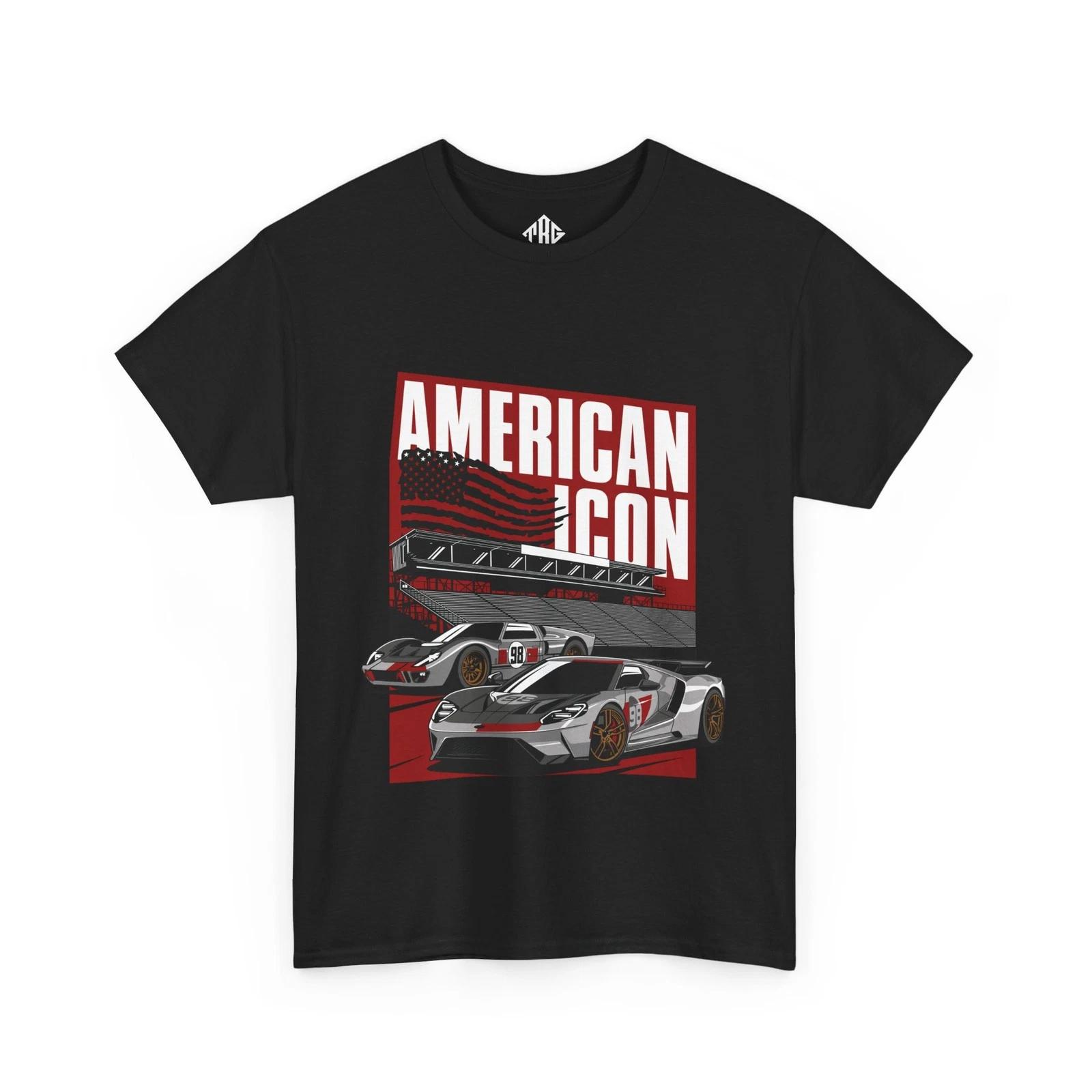 Ford GT40 T-Shirt | American Icon Le Mans Racing Legend Tee XL