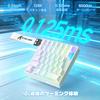 ATTACKSHARK x MAMBASNAKE M36HE Wired Gaming 8000Hz Magnetic Rapid Trigger RT MT Silencing RGB Web Macro Suitable for Video Editing Contoured Keyboard