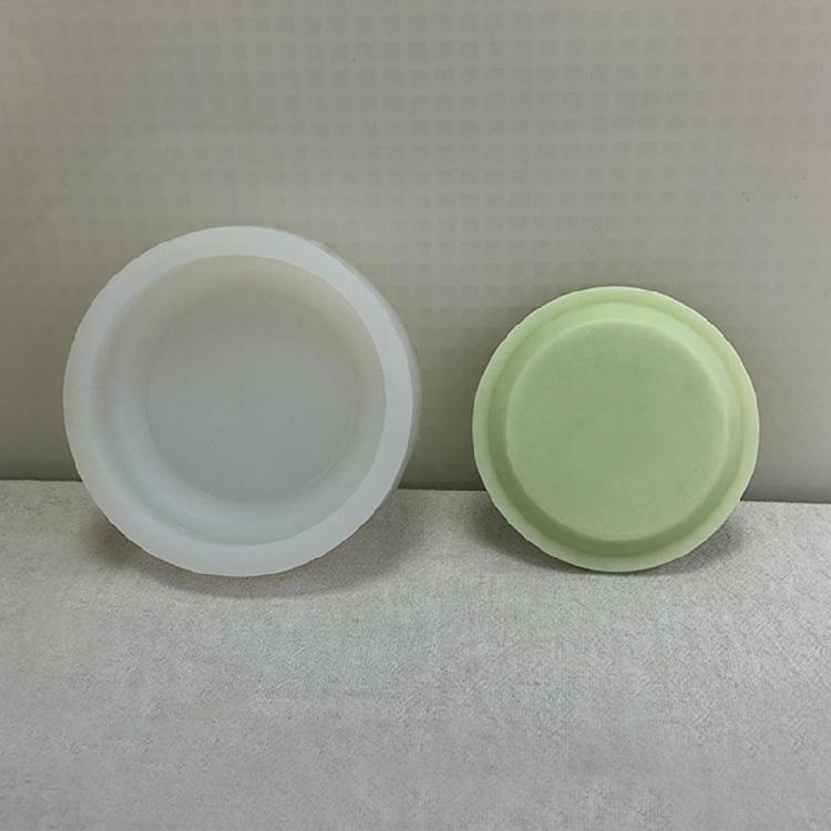 Cylinder Silicone Crafts Mould, 3D Geometric Candle Mold Candle Decorations Tool