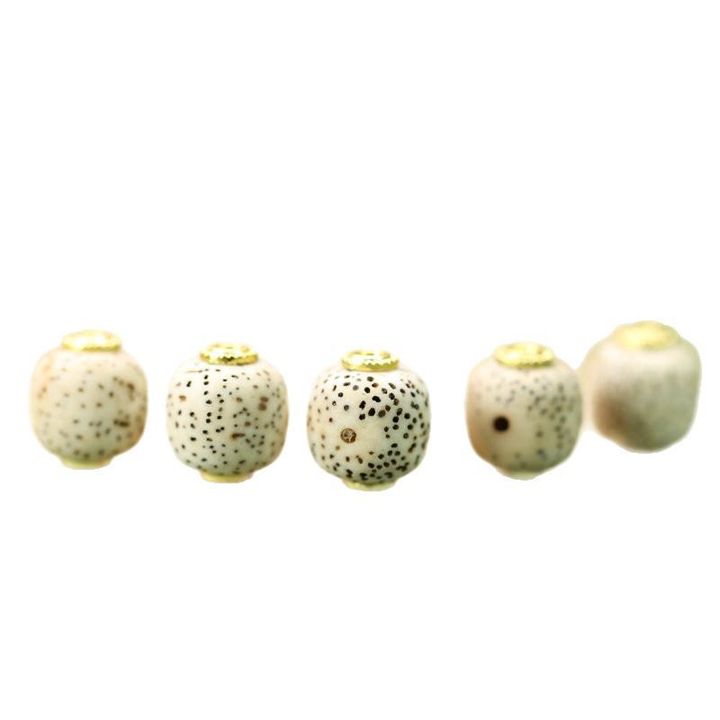 Натуральные Бодхи Бусины Звезда и Луна Инкрустированные Аксессуары 10x11мм Шармы Лу Лу Тун Разделители A113 Accessories