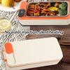 Battery Powered USB Charging Electric Lunch Box With Double Mode Heating And Insulation For Car Use
