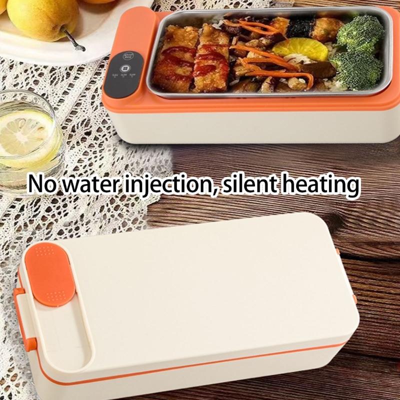 Battery Powered USB Charging Electric Lunch Box With Double Mode Heating And Insulation For Car Use