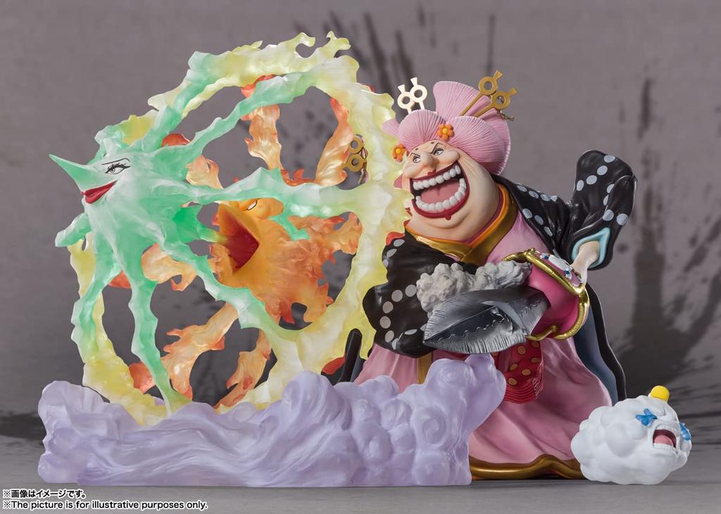 TAMASHII NATIONS Figuarts ZERO ONE PIECE Fierce Charlotte Linlin Oiran Orin Onigashima Monster Battle 310mm Complete Figure [Super Battle] - - Approx.