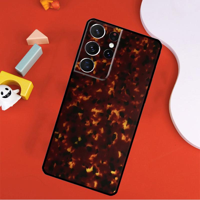 

polished tortoise shell Marble Phone Case For Samsung Galaxy S25 Ultra S24 Ultra S9 S10 S20 S21 S22 S24 Plus S23 FE Cover Galaxy S25