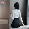 Popular sexy lingerie tight skirt pure desire senior secretary seduction OL