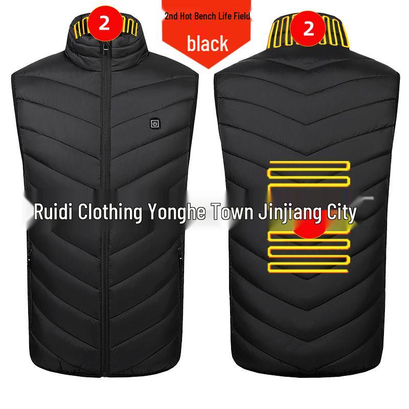 Men's Smart Heated Vest: Full Body Electric Heating with Constant Temperature