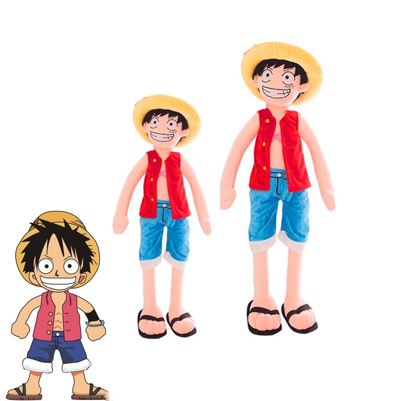 Adorable One Piece Luffy Cartoon Plush Doll Perfect Gift For Kids