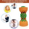 3D Printed Spiral Cylinder Ball Impossible Passthrough Spiral Cylinder Desktop Figurine Stress Anxiety Relief Kids Adults
