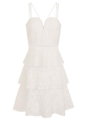 Girls On Film Dámské/Ladies Starry Eyed vrstvené krajkové šaty