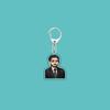 7pcs-BTS Cool Suit Cartoon Keychain, Businessman style Keyring, Aesthetic K-pop/Anime Style Bag Charm for ARMY Fans (7 Styles Available)
