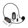 Wireless Microphone Headset UHF Stable Transmission for Teaching Guides and Public Speaking