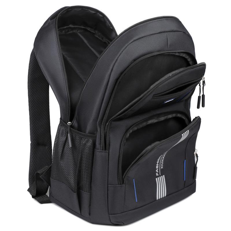 New backpack fashionable primary and secondary school school bag large capacity simple leisure travel computer backpack