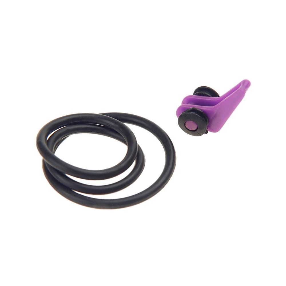 10pcs No Curling Fishing Bait Holder with Rubber Rings Fishing Rod Fixed  Fishing Rod Pole