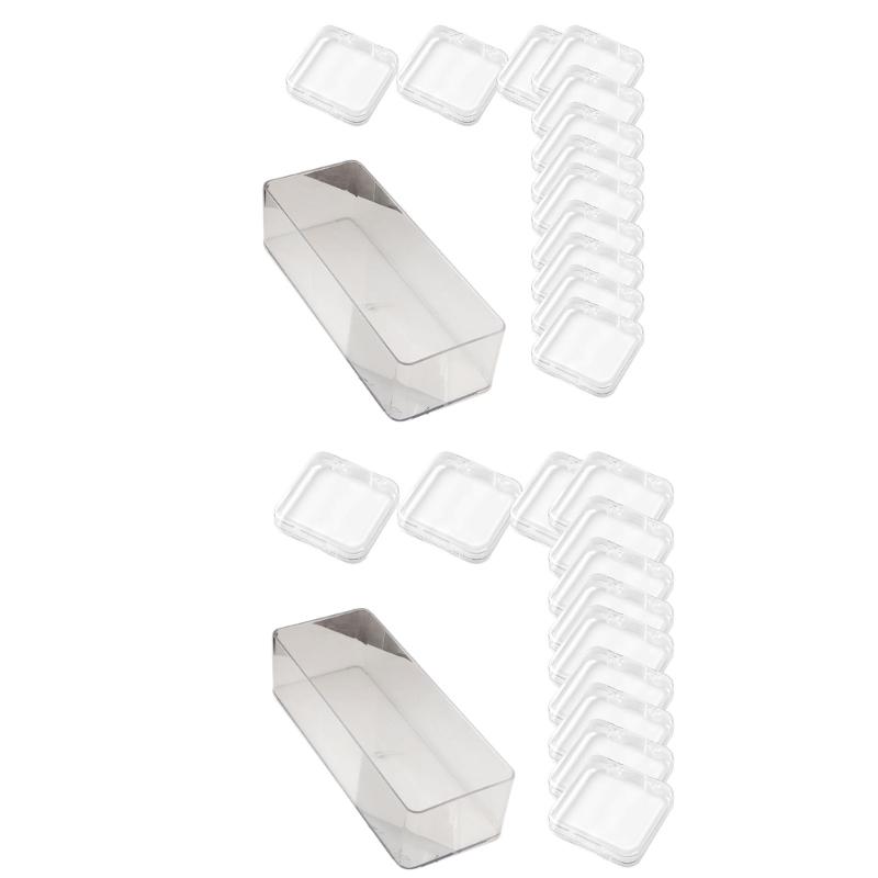 Clear Acrylic Bracelet Storage Box Convenient Jewelry Display Stand Holder Bangle Container for Multiple Bracelets