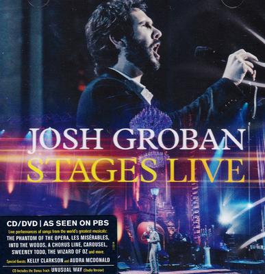 CD JOSH GROBAN - Stages Live 9362492278 Reprise Records 2016 Japan Pop Used