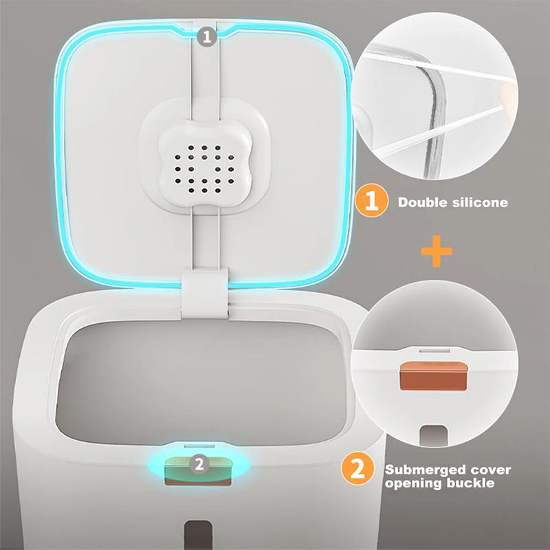 Rice Bucket Insect-Proof And Moisture-Proof Sealed Container Food-Grade Storage Bin Kitchen Container Storage Box