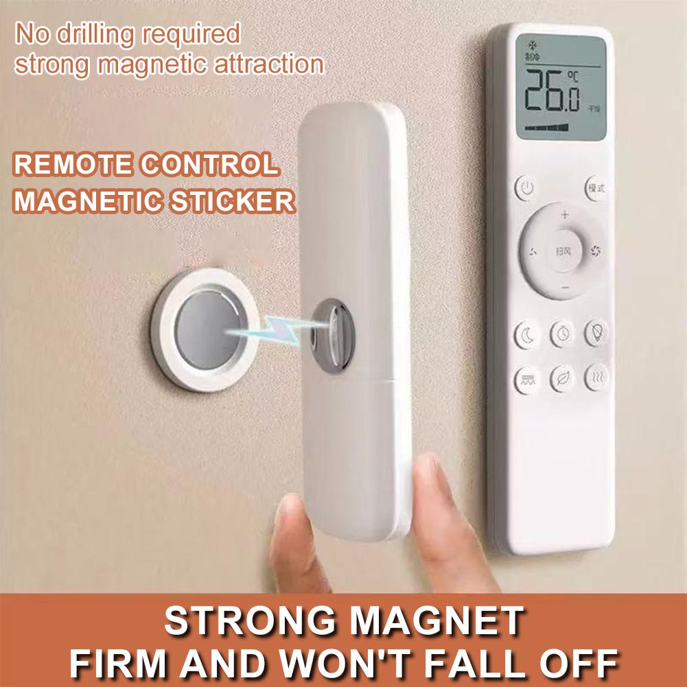V Remote Control Holder Remote Control Holder With Strong Fixation-Magnetic Remote Control Holder Wall-mounted Adhesive Type