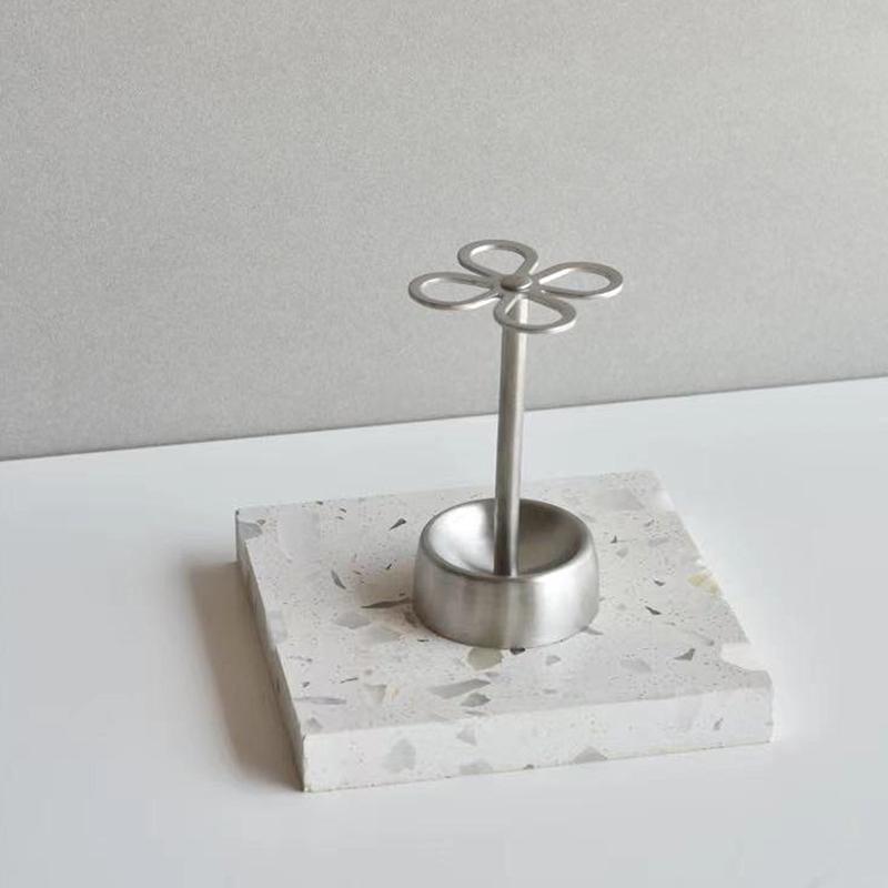 Stainless Steel Toothbrush Stand Toothpaste Holder Home Storage Organizer Kitchen Rack Bathroom Accessories Lazy Tube Squeezer