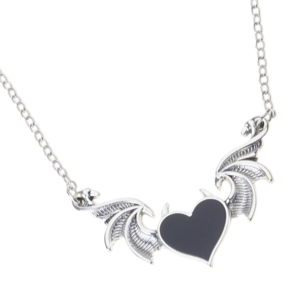 Gothic Retro Punk Metal Pendant Devil Wings for Birthdays Anniversary Christmas
