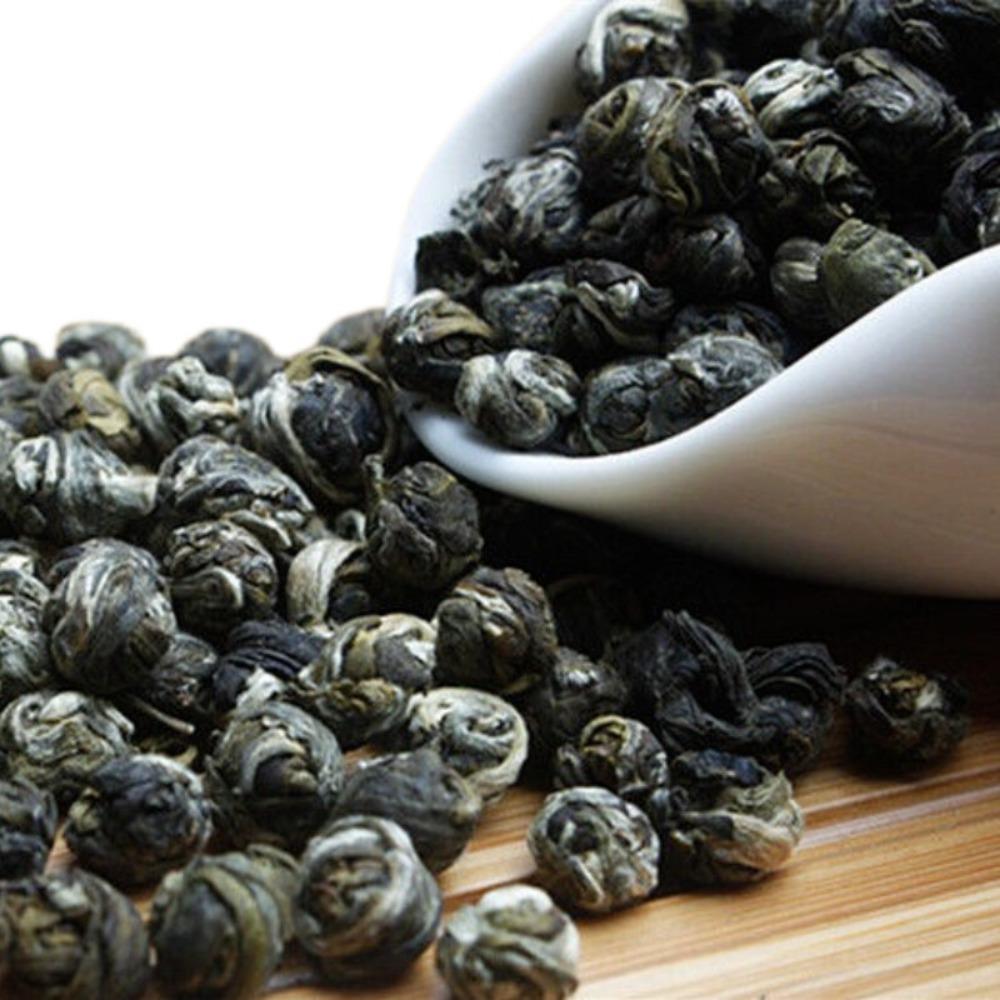 Organic Jasmine Dragon Pearls Green Tea 250g Natural Detox Herbal Energy 01