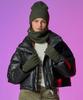 KOLEAT [Set-Up Ver.] Real Knit Women'S Beanie, Gloves, Scarf Set [6 Colors]