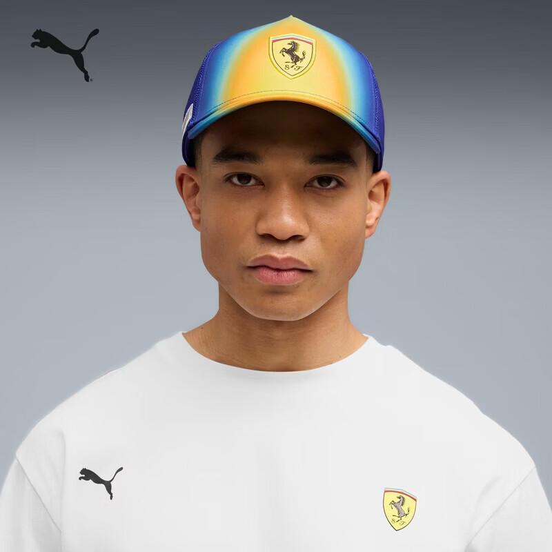 Puma Ferrari Miami Grand Prix Mesh Trucker Cap One Size