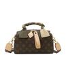 New High-end Fashion Versatile Retro Printed Handbag for Women, Popular High Looks, Light Luxury Single Shoulder Crossbody Bag